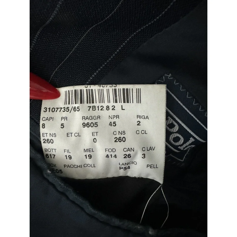 Polo by Ralph Lauren Men's Navy Blue Blazer Jacket 40L Blue Label *Made In Italy